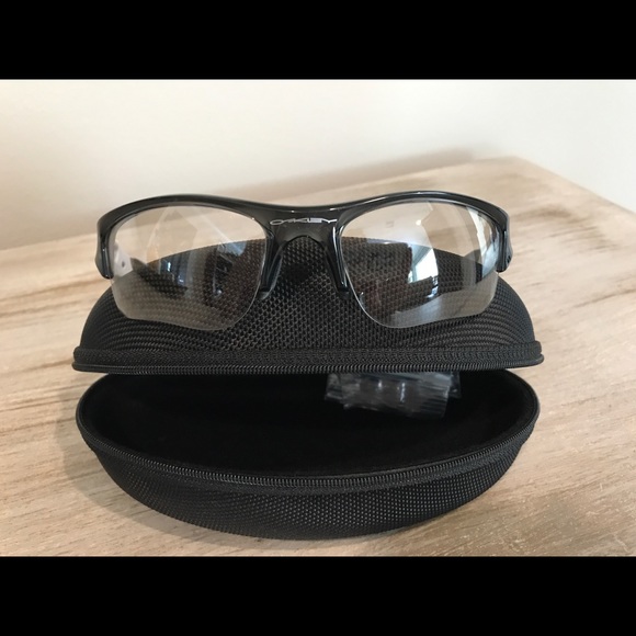 oakley clear lenses flak jacket